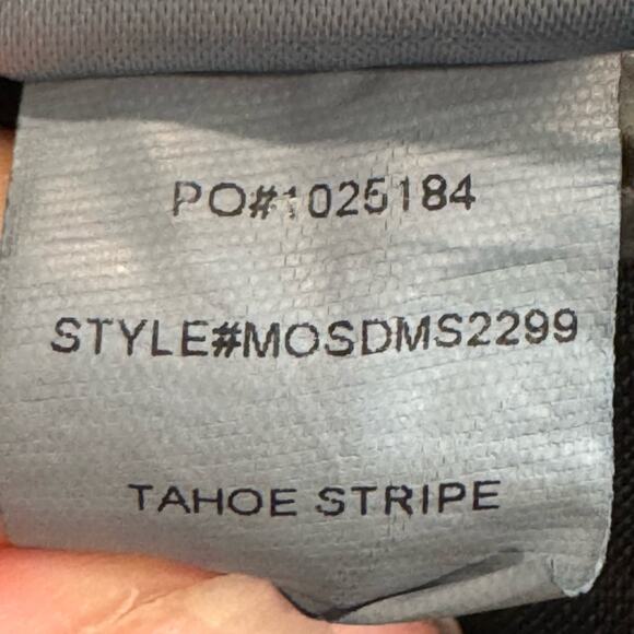 NYDJ Marilyn Straight Stretch Tahoe Stripe Blue Lift Tuck Jeans 10 - Picture 8 of 10